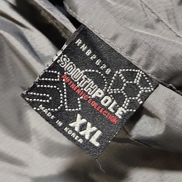 VTG Y2K Southpole Mens 2XL Reversible Spellout Fleece Bomber Jacket Streetwear - Picture 12 of 15